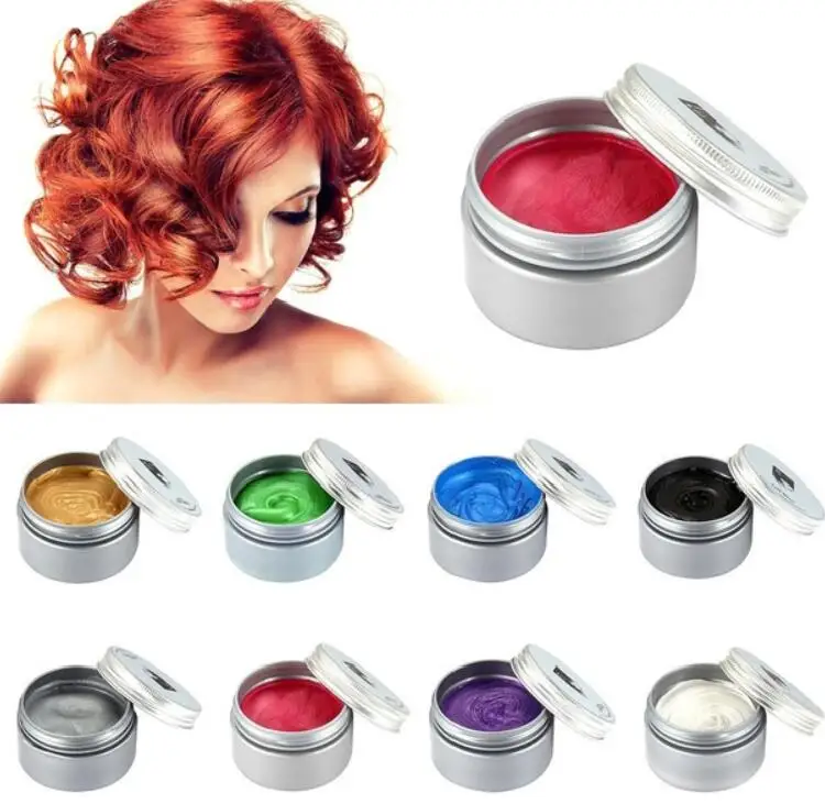 

Blonde Black 8 Color Hair Paint Styling Elegance Dye Coloring Hair Wax