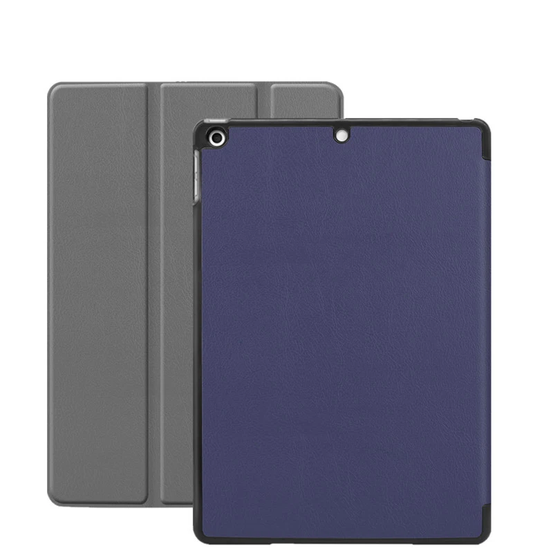 

Senlan with auto sleep and wake 3 Fold Pu leather Stand Back Tablet Case Cover  Case