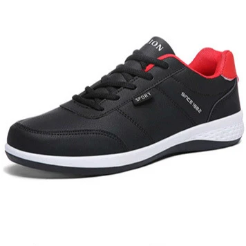 

FREE SAMPLE waterproof men sneakers black casual sport shoes for men non-slip casual shoes