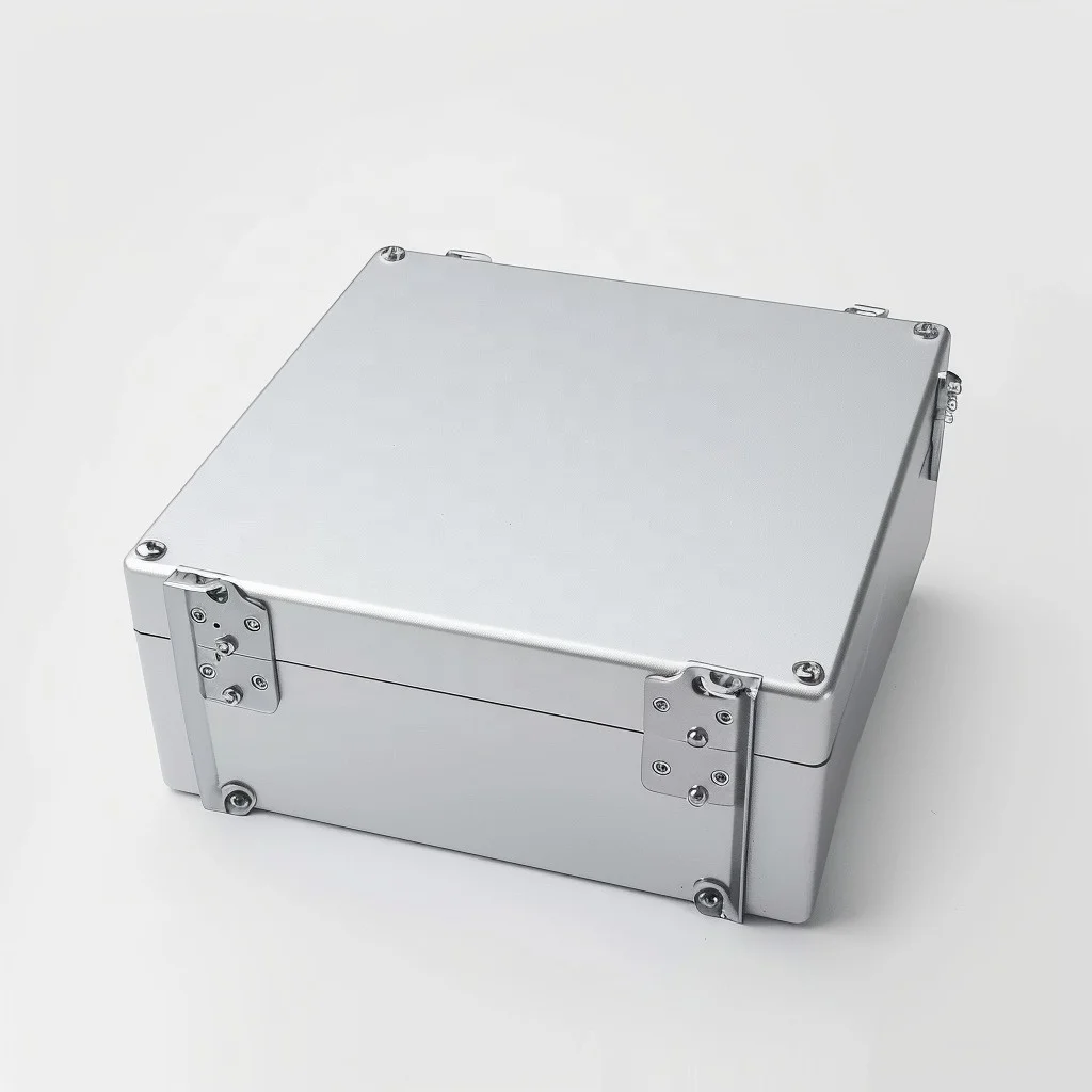 TZR Custom Steel Stainless Aluminum Sheet Metal Bending and Laser Cutting Services Sealed Metal Enclosure Box