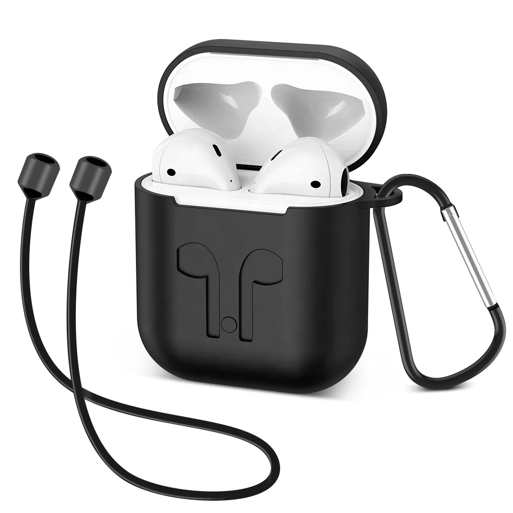 

Great Free Shipping RAXFLY High Quality Waterproof Custom Silicone Earphone Headphone Carry Case for AirPods