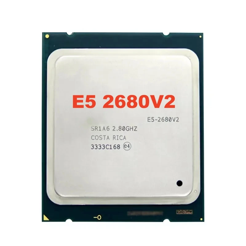 

90% new E5-2680v2 E5 2680v2 E5 2680 v2 2.8 GHz Ten-Core Twenty-Thread CPU Processor 25M 115W LGA 2011