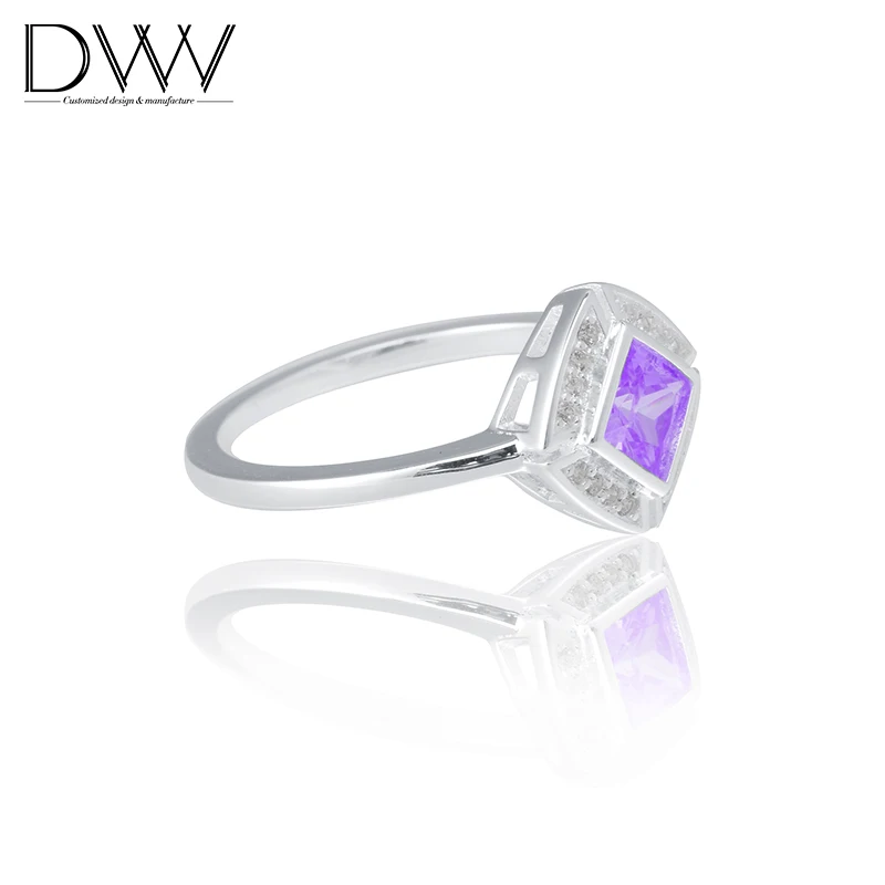 

Good Price Free Size Ring Cubic Zirconia Eternity Jewellery Couple Rings For Women, Customized color