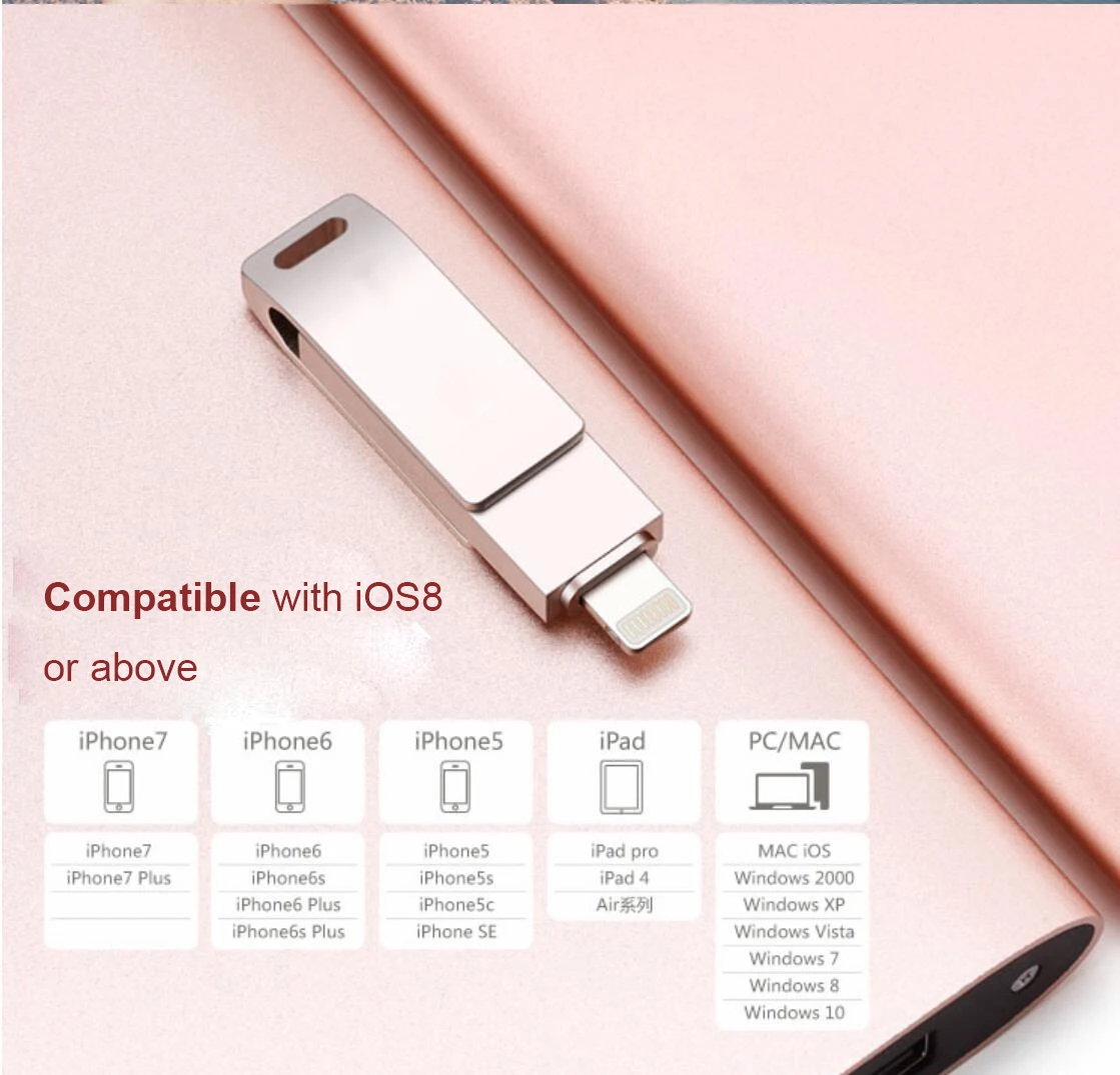 High Speed Phone Ios Y Disk Flash Drive 64gb Instant Transfer Files For