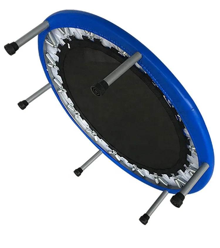 

High Quality Durable Professional Fitness Gym Equipment Jumping Bed Gymnastic Mini Trampoline For Sale, Customized color