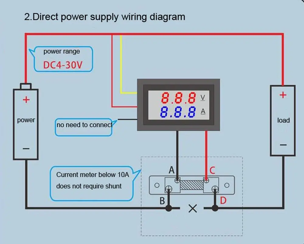 ミニデジタル電圧計電流計dc100v10aパネルアンプ電圧電流計テスター0 56 青赤デュアルledディスプレイ Buy 電気エネルギーテスター バッテリー容量テスター デジタル Dc 電圧計電流計 Product On Alibaba Com