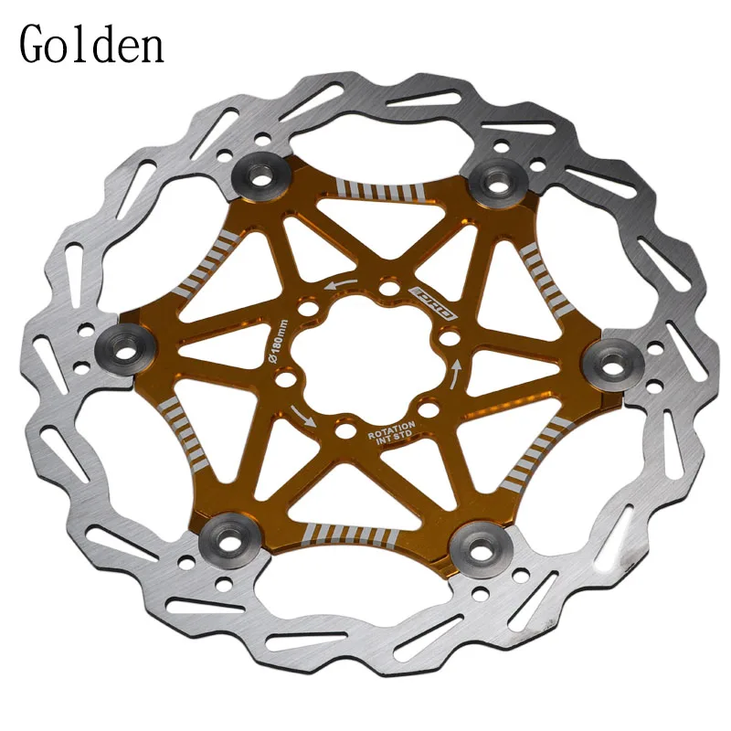 

PRO R01 Professional Manufacture Quality Alloy Stainless Steel Mountain Mountain Bike Disc Brake, Black/blue/gold/red