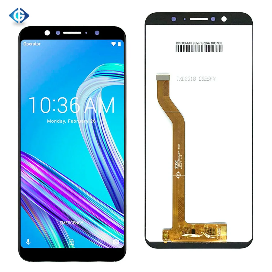 

Made in China 5.99'' Screen for Asus Zenfone Max Pro M1 Lcd Display for Asus ZB602KL Screen for Asus ZB601KL Lcd, Black for asus zenfone max pro m1 screen