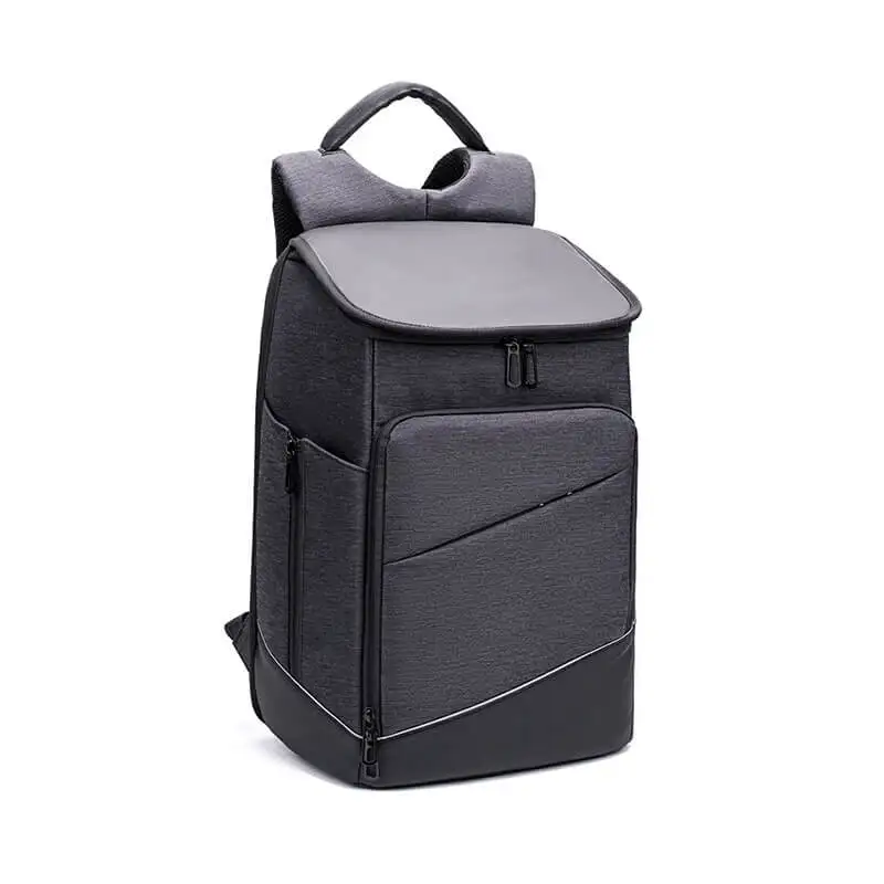 

YS-B018 YasooMade Anti-theft polyester backpack mochilas cuadradas USB charging port waterproof computer Laptop backpack