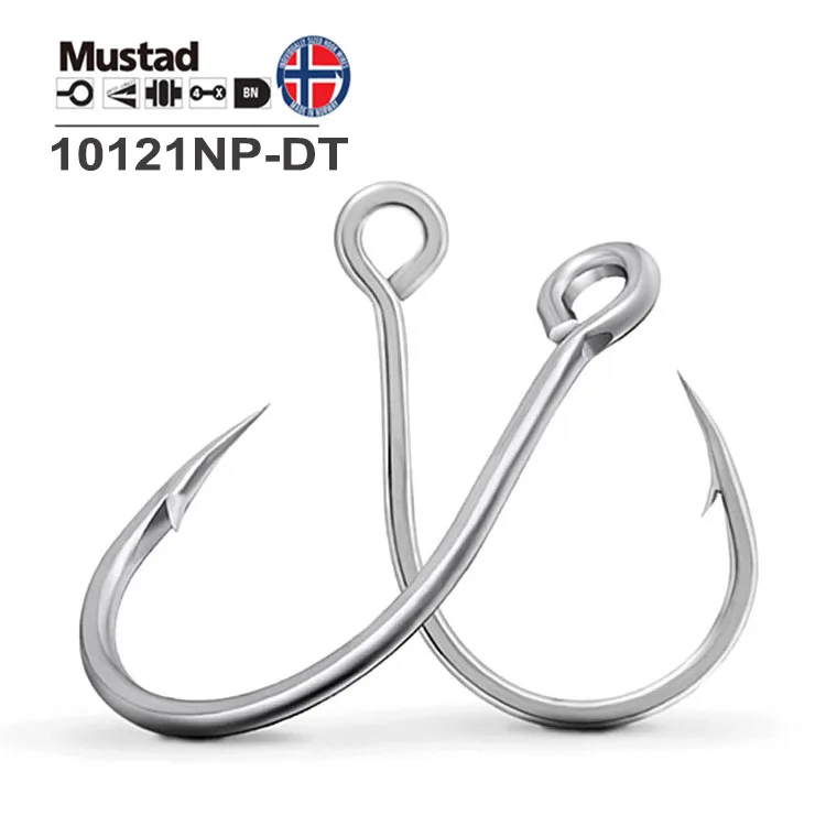 

Mustad 10121NP-DT # Super Strong Hooks with Barb Seawater Resistance 4.3X Hi-Carbon Steel Fishing Hook