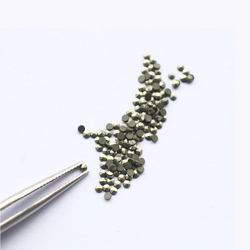 

Natural Marcasite Round Loose Stones 1.2mm 1.3mm Loose Marcasite Gemstone for watch accessories