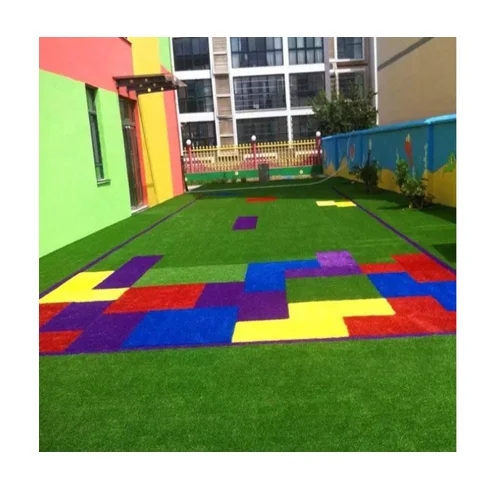 

16800density 3 tone color landscape turf artificial grass decoration garden