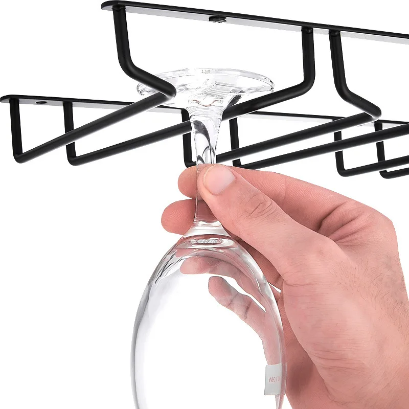 

Cross-border Exclusively For European-style Punch-free Wine Glass Holders Upside Down Home Goblet Holders Hanging Wine