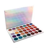 

Fashion Luxury Private Label 35 Color Eyeshadow Highly Pigmented Eye Shadow Cosmetic Palette Glamorous