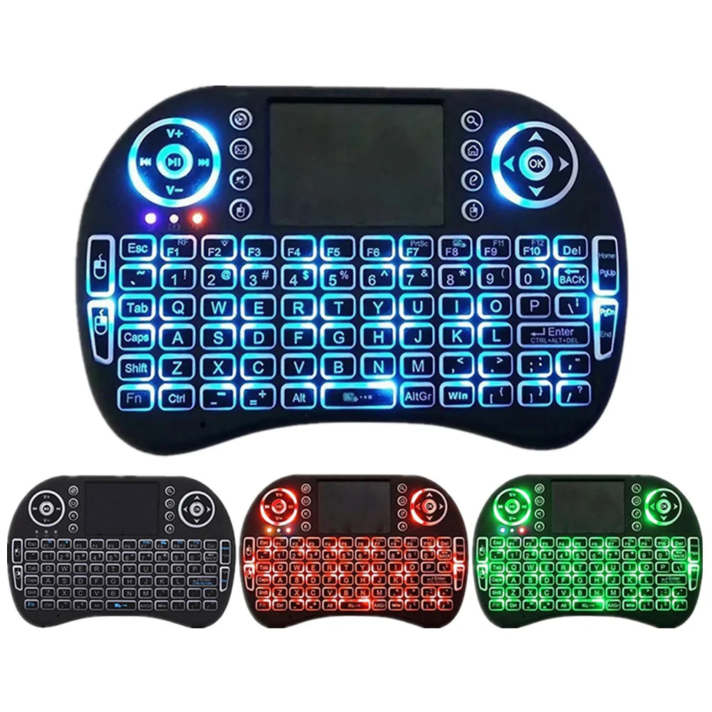 

Wholesale Backlit 2.4G Wireless i8 Pro MINI Keyboard For Android Smart TV Box