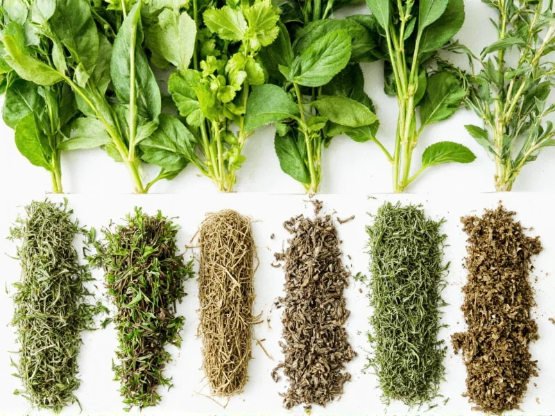 Dried to Fresh Herbs: Substitution Guide (Not Conversion)