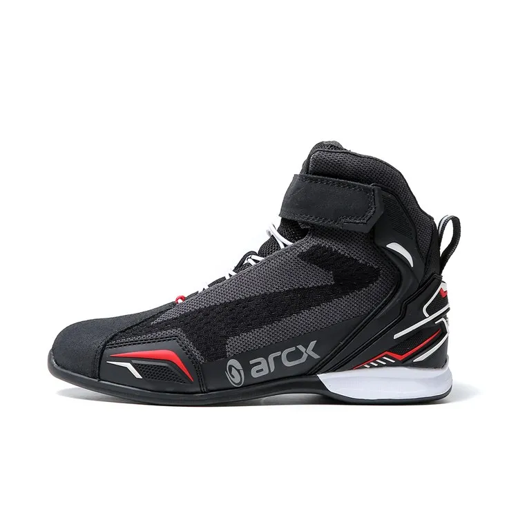 

Wholesale ARCX motorcycle racing boots motorcycle boots men Motorcycle Boots, Black