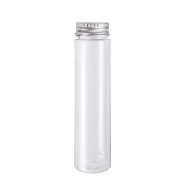 

110ml flat bottom plastic test tube with screw cap