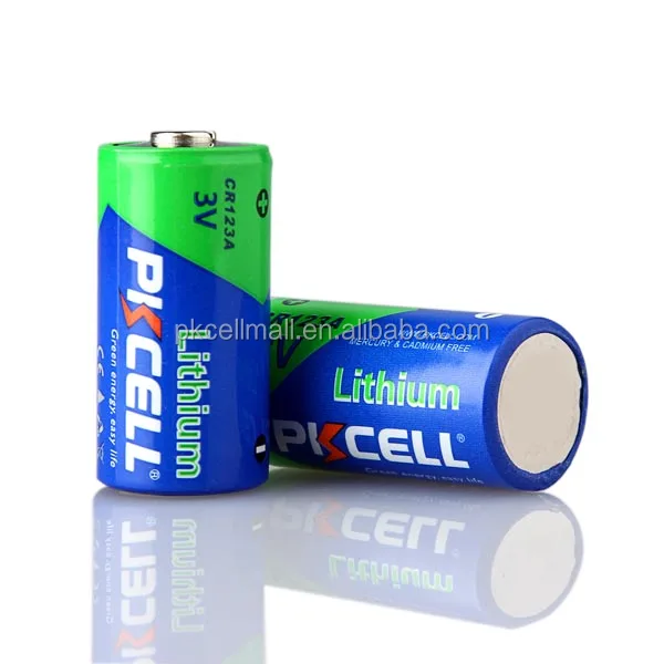 PKCELL 3V Lithium Battery Variety Pack – CR123A, CR2, CR1/3N – Non-Rechargeable – 1.5Ah – 10-Year Shelf Life