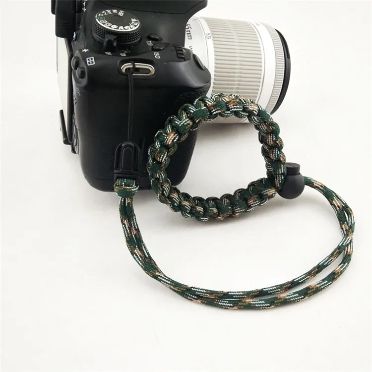 

R-04 Braided Belt Umbrella Cord Camera Wrist Strap