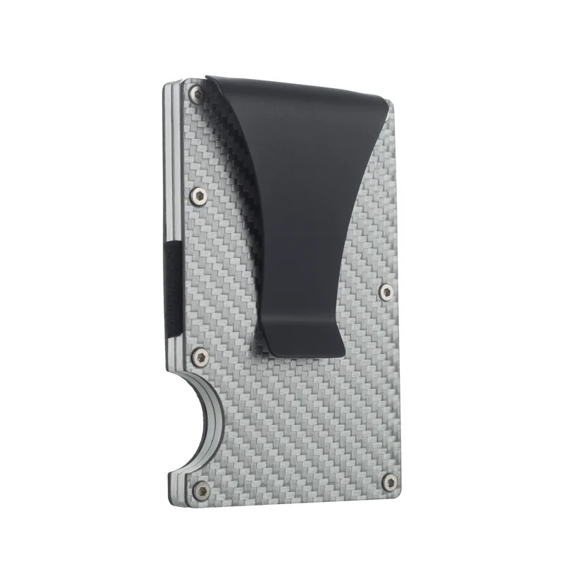 

Morden Style Ultra Thin Metal Wallet With Great Price, Black, blue, yellow, pink, gray