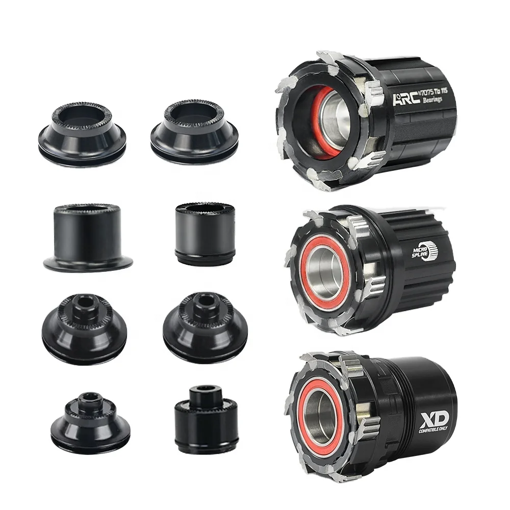 ARC Quick Release 9x100 10x135 Adapter 15x100 12x142 Thru Axle Endcaps MTB Hub Parts HG/XD/MS FreeHub Body ARC Bicycle Parts