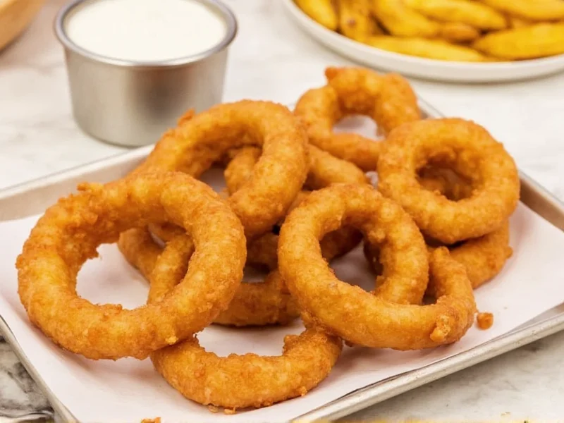 homemade onion rings recipe