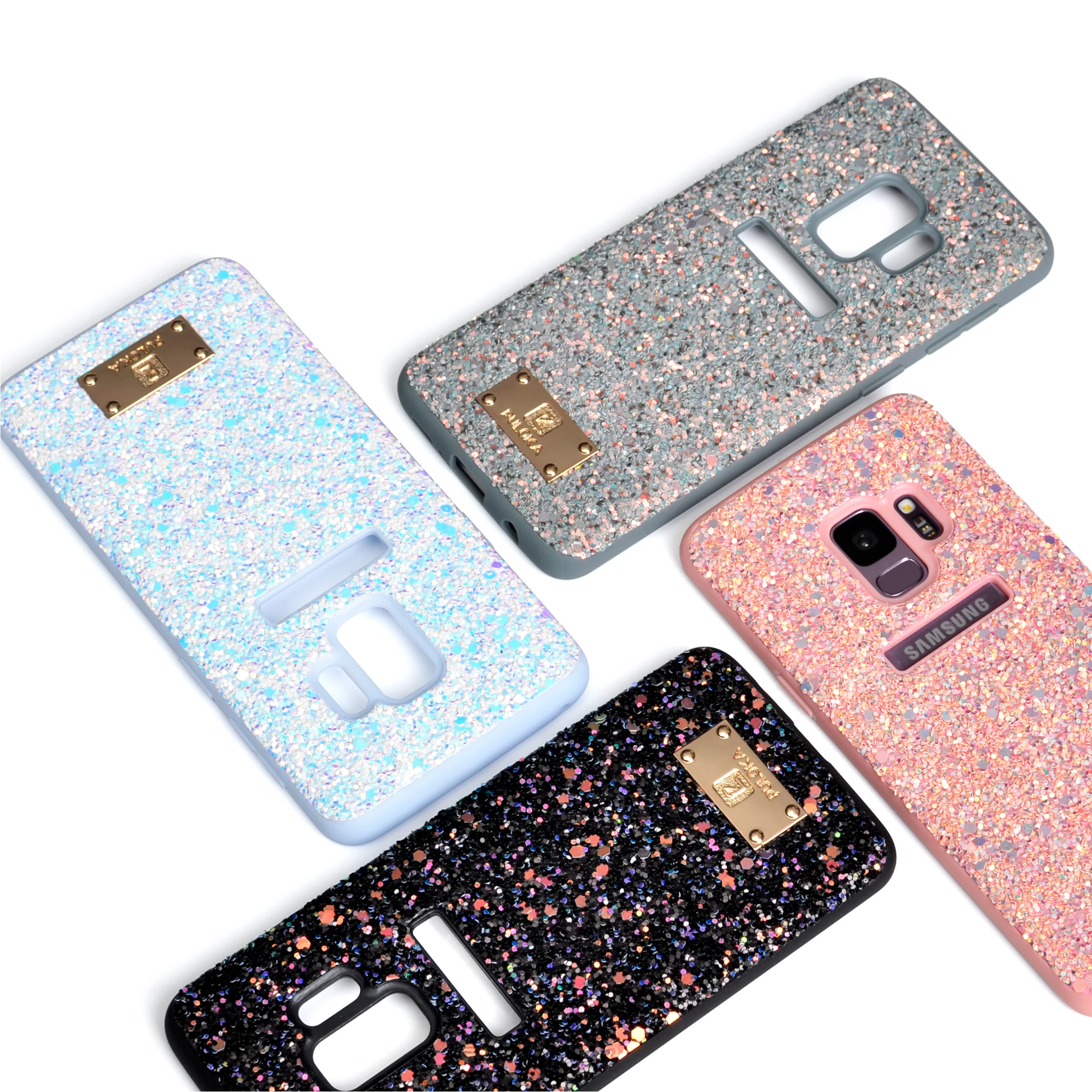 

Top Selling Bling Glitter For Samsung s20/s20plus/s20ultra Protective Glitter Cases, 6 colors