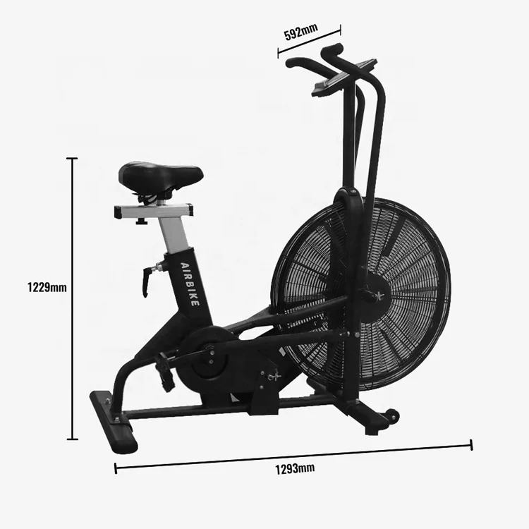 

home use cardio gym fitness equipment exercise bike for bodybuilding, Black