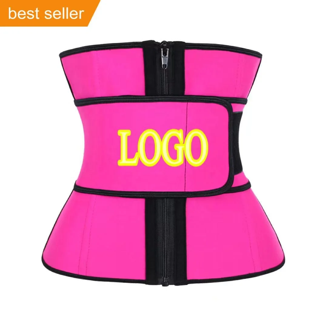 

High Quality Gmy Sport Fitness Slimming Private Label Waist Trainers Belt For Women Tummy Control Back Support Waist Trainer