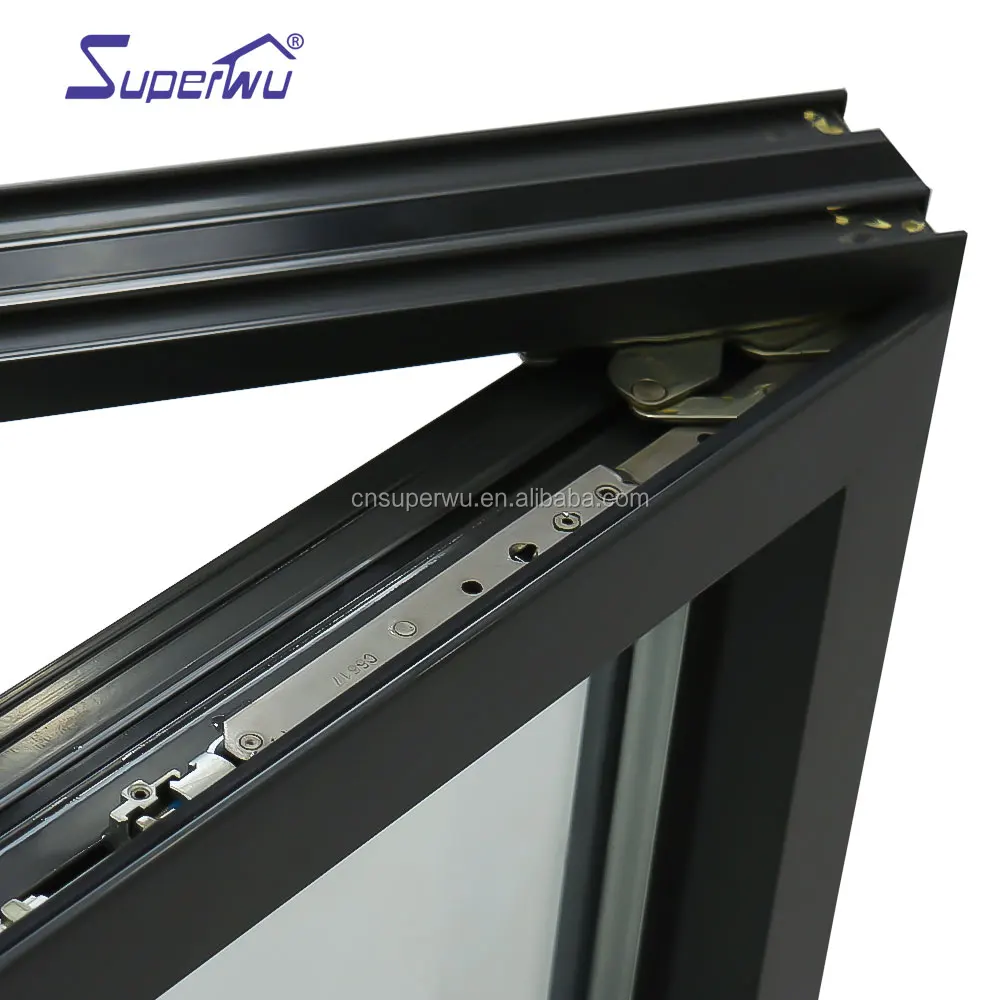 Aluminum double glazed casement window Soundproof Australia standard AS 2047