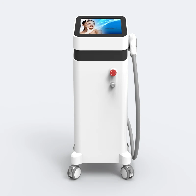 

Professional Portable 808nm Diode Medical Laser Body Hair Removal Beauty Machine Perfect Cooling System, White