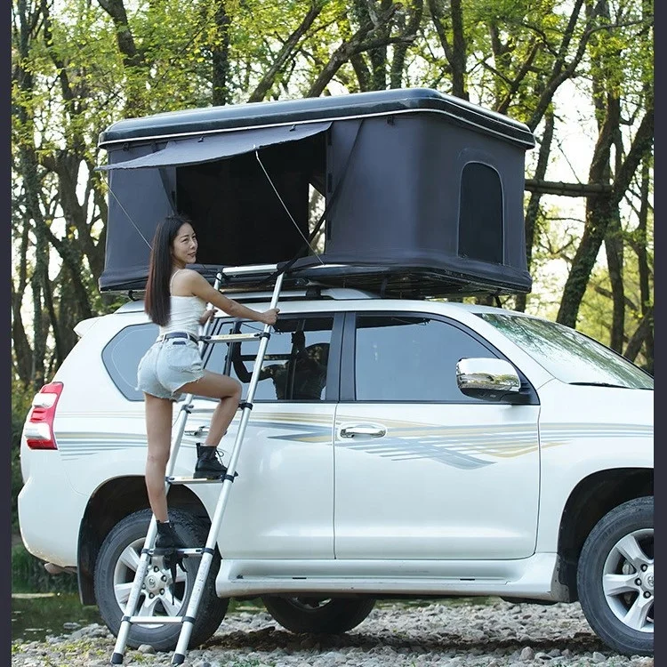 

Outdoor Camping 4wd Foldable Hard Shell Vehicle Open Car Roof Top Tent Hardtop Rooftop Tent