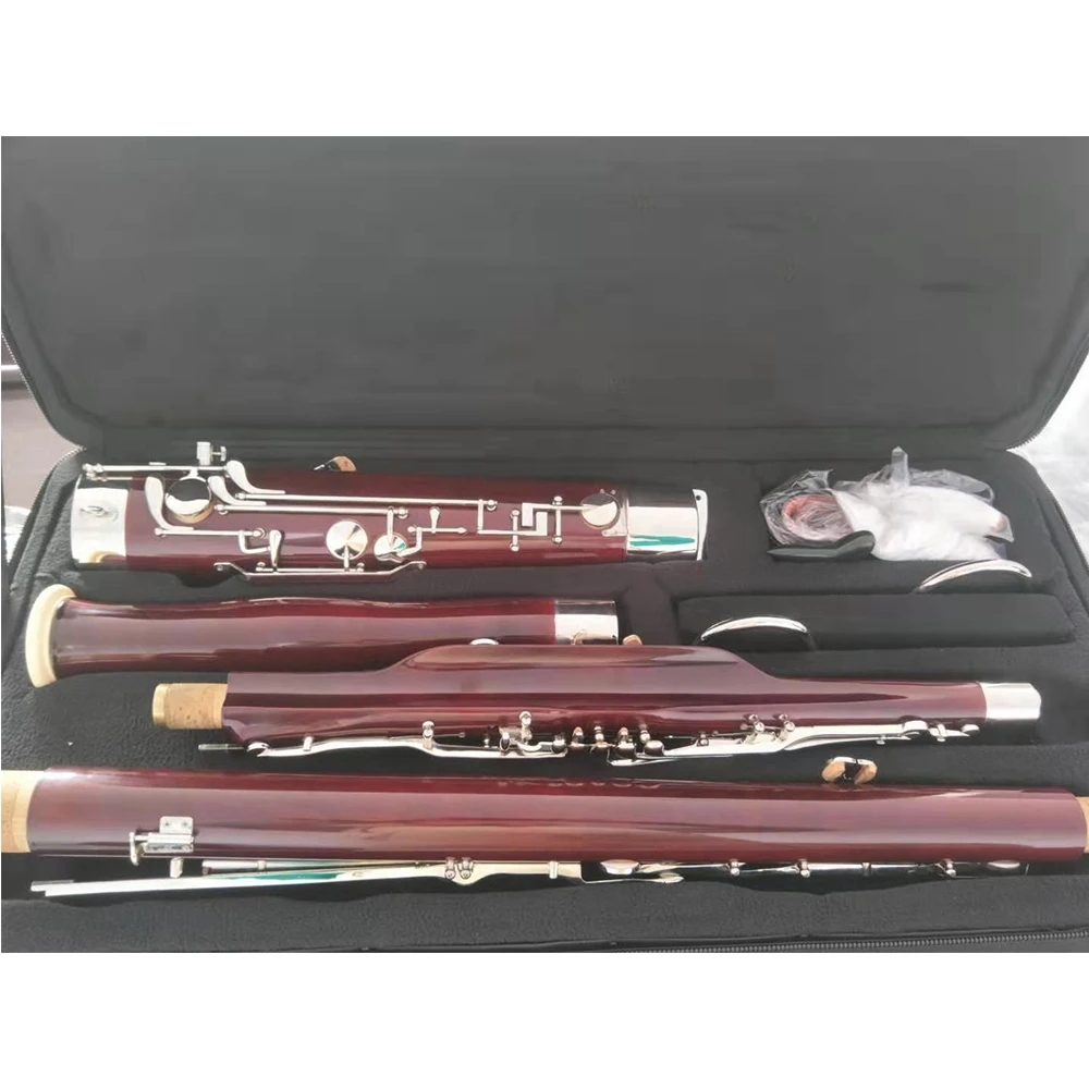 Student Preferred Musical Instrument Maple Wood Nickelplated Bassoon