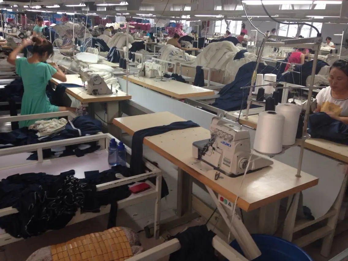 Mohap Home Textile Full Size Bulk Wholesale Light Blue Cotton Fitted