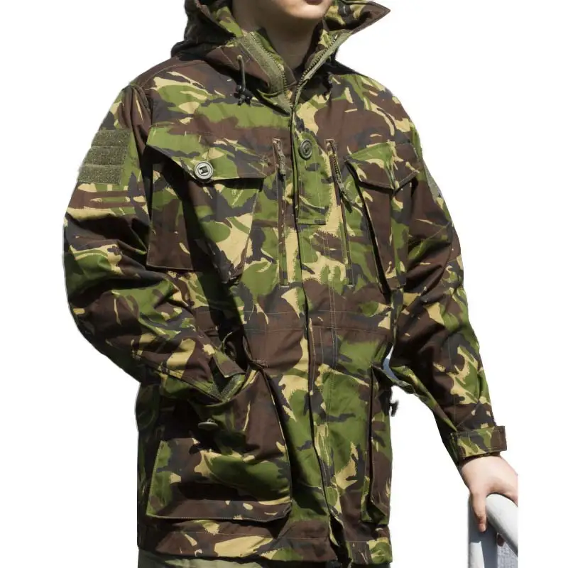 

England Army Version S95 Uniform Jungle Camouflage Windbreaker Jacket M65 Rip-stop British MilitaryTactical Jacket