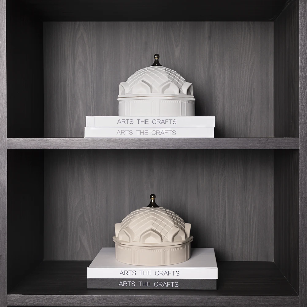 

Merlin living room decor colorful ceramic jewelry box table decoration accessories for nordic decoration home