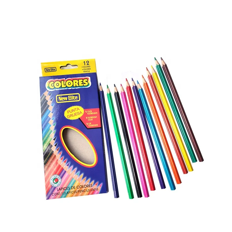
18 Years Factory New Arrival 12 Color Pencil 