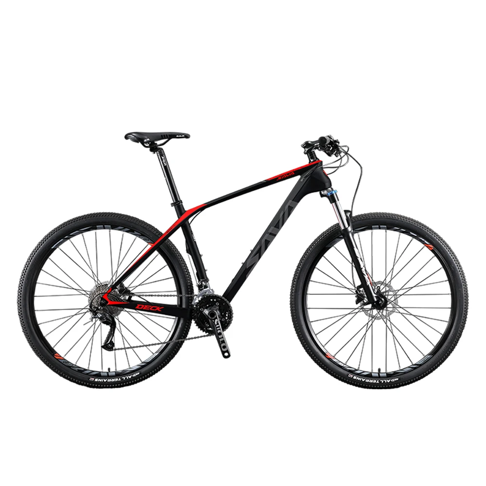 

SAVA carbon bike 26/27.5/29 inch 27 speeds bicicletas mountain bike 29 carbon fiber bike, Black red/black grey/white red