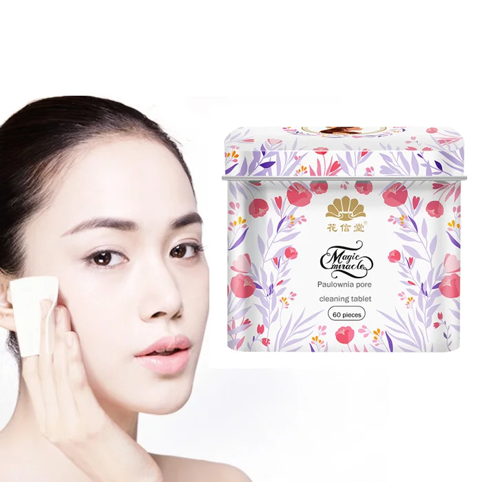 

OEM Facial Paulownia Wipes Absorption makeup residue female makeup remover wipes