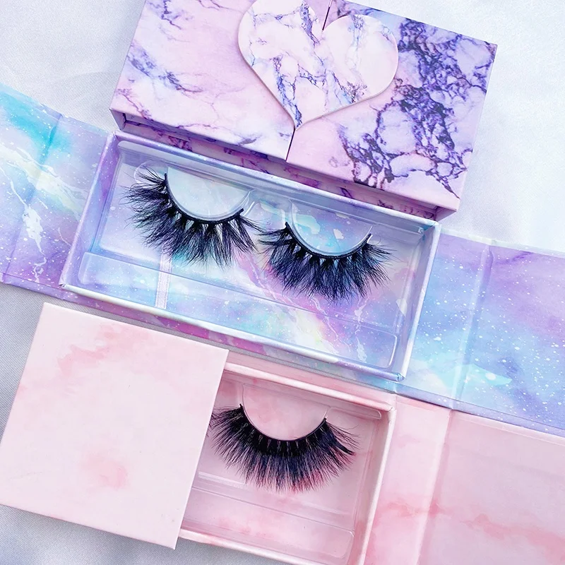 

Natural thick full strip lashes siberian mink eyelashes 100% real gift eyelash packaging boxes custom logo
