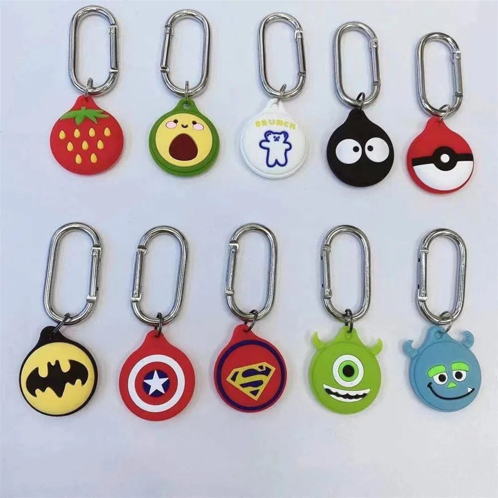 

cheaper airtag case cartoon design cute silicone anti lost cover for airtag