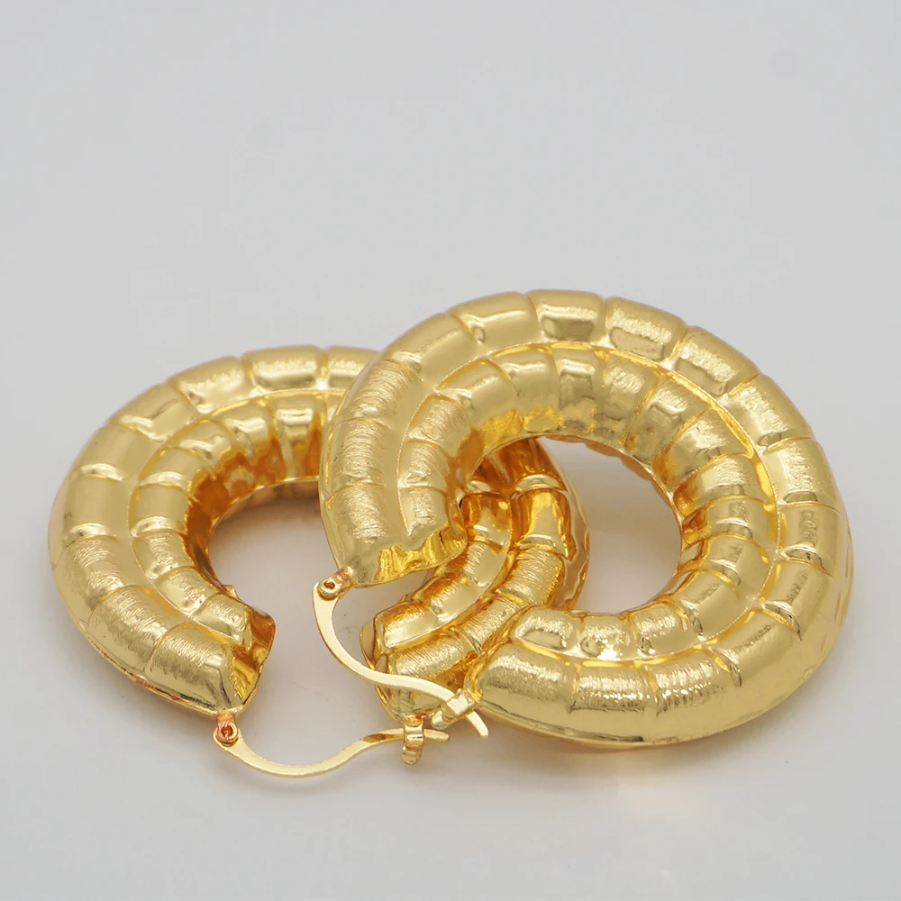 

gold earrings E254 18k