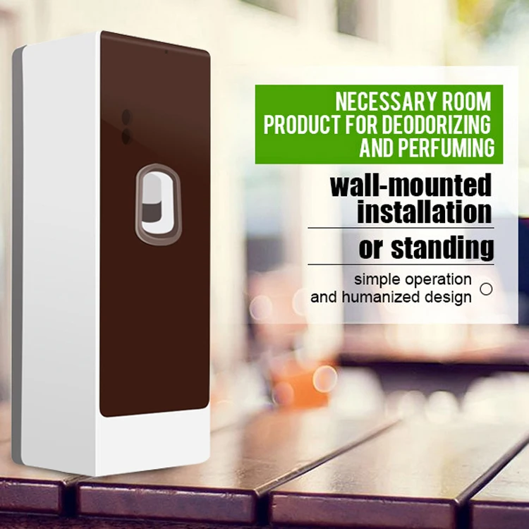 

Day and night mode electric wall mounted Aerosol Dispenser Air Freshener dispenser
