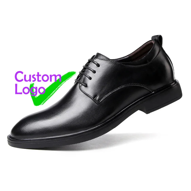 

Leather Shoe Men Work Crocodile Grain Block Sole Men Shoe Fashione 2020 Leather High-End Disign Genuine Leather Shoe Pria