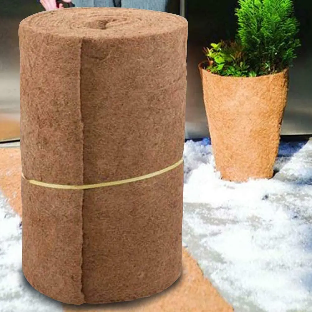 

36inchCoco Liner Sheet ,Home Decoration LinerCoir Ecological Garden Flowerpot Basket Insulation Coconut Mat, Natural