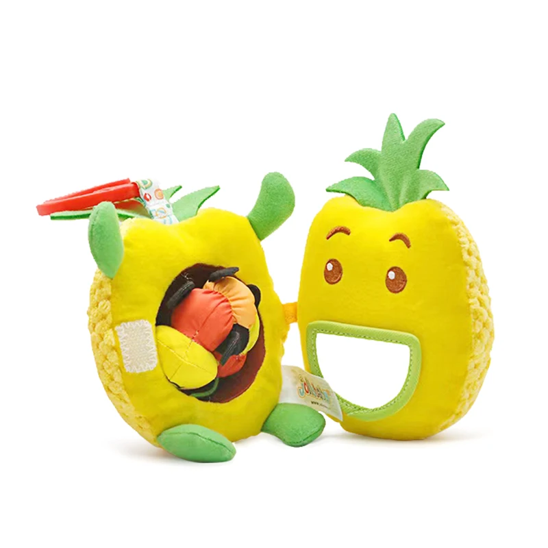 

mini stuffed pineapple plush stuffed doll infant toys play stuffed toy plush, Customized colour