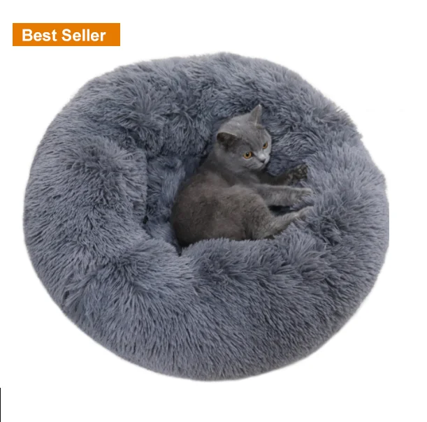 

Camas Para Perros Dog Shirt With Paw Prints Cat Scratcher Tree Bed Round Faux Fur Indestructible Donut Coussin Chien Relaxant