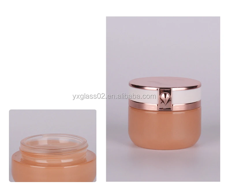 Cosmetic glass bottle set skincare container manufacturer  packaging glass bottle factory