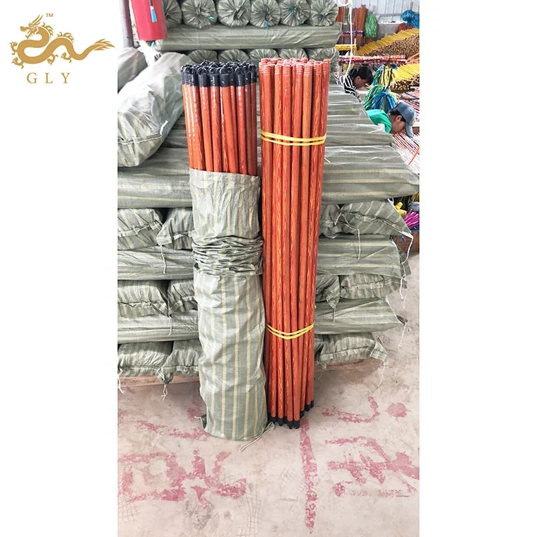 

GLY Wholesale PVC Wooden Broom Stick For Turkey